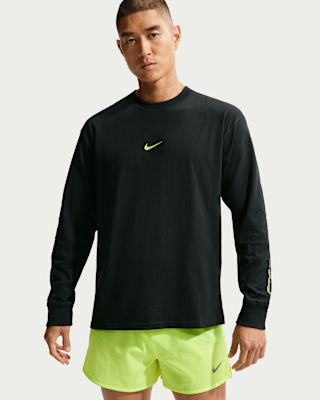 NIKE公式】ナイキ⁠メンズ ロングスリーブ ランニング Tシャツ